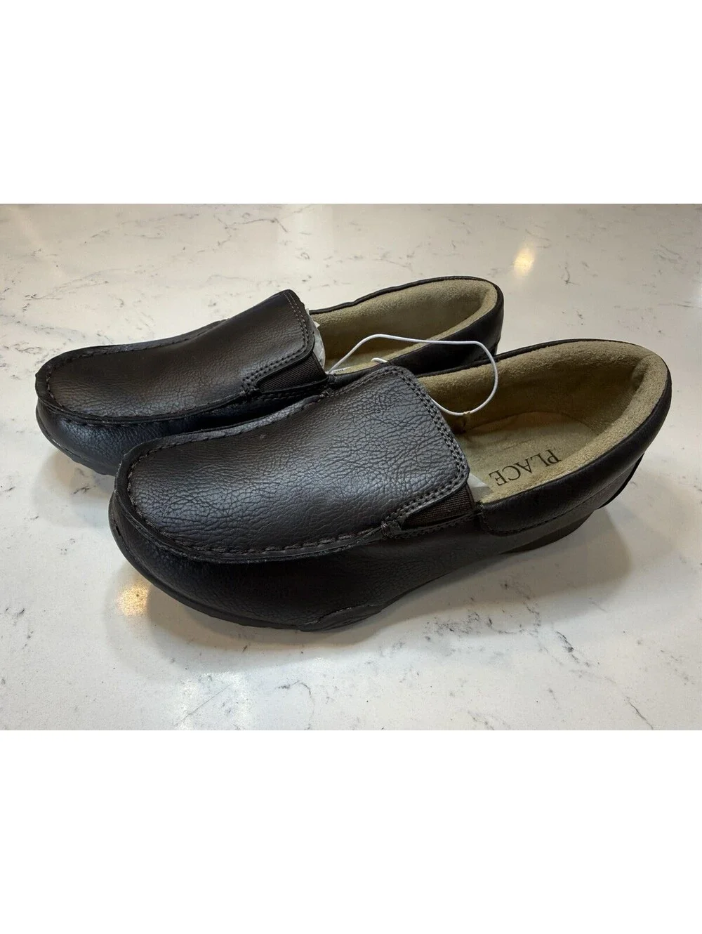 Children's Place Boys Brown Loafer Sz 3 Dressy Casual Nwt